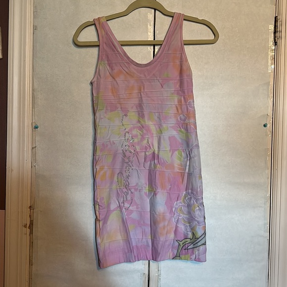 Vintage Ed Hardy bodycon dress - Picture 2 of 5
